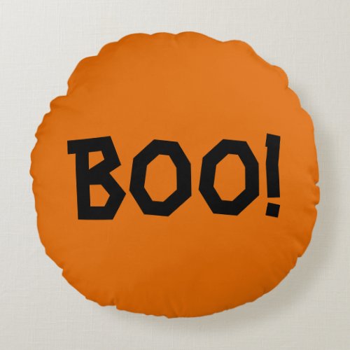 Halloween Round Pillow