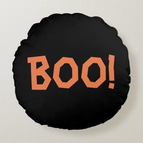 Halloween Round Pillow