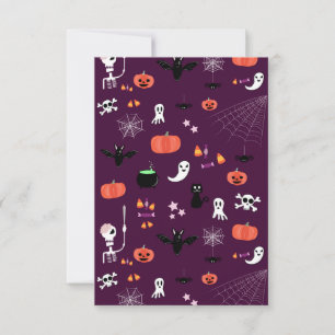 Halloween RSVP Card
