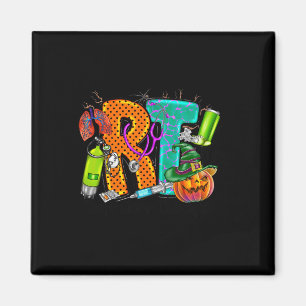 Halloween RT Respiratory Therapist spooky RT pumpk Magnet