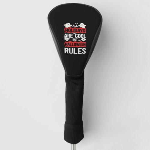 Halloween Rules Halloween Party Costume   Golf Head Cover