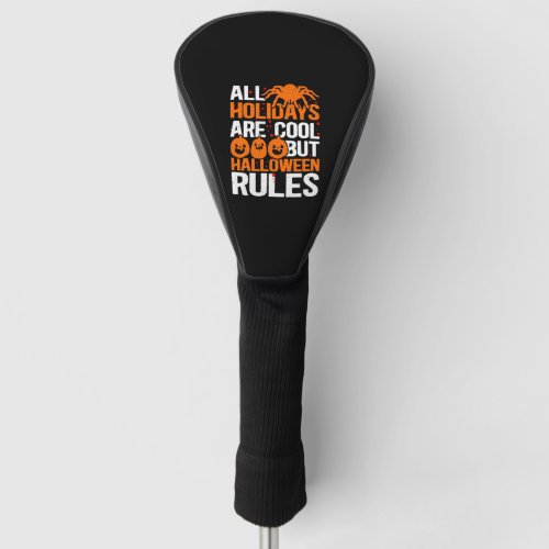 Halloween Rules Halloween Party Costume     Golf Head Cover