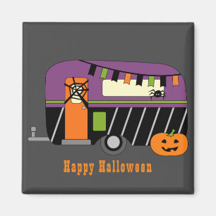 Halloween RV Camper   Magnet