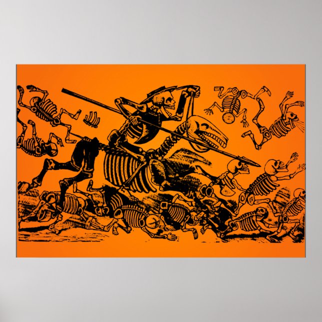 HALLOWEEN SALE! Don Quijote by J. Posada Poster (Front)