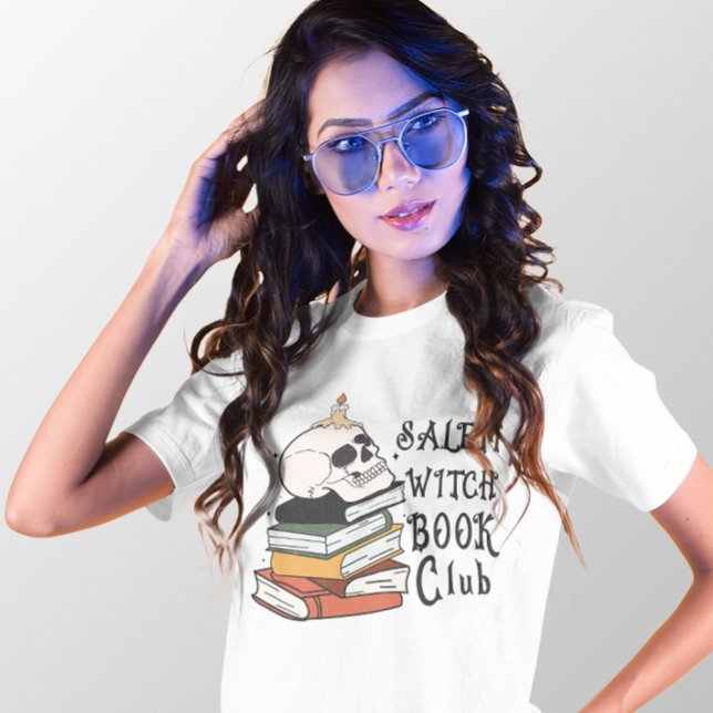 HALLOWEEN SALEM WITCH BOOK CLUB BOOKWORM T-Shirt (Creator Uploaded)