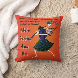 Halloween Samhain Scottish traditions pillow