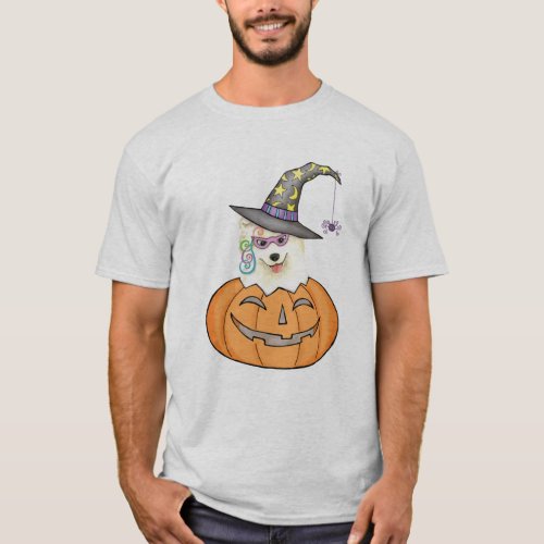 Halloween Samoyed T_Shirt