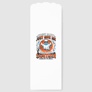Halloween Sanitizer Funny Ghost Mask Candy_1 Bookmarks