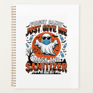 Halloween Sanitizer Funny Ghost Mask Candy_1 Planner