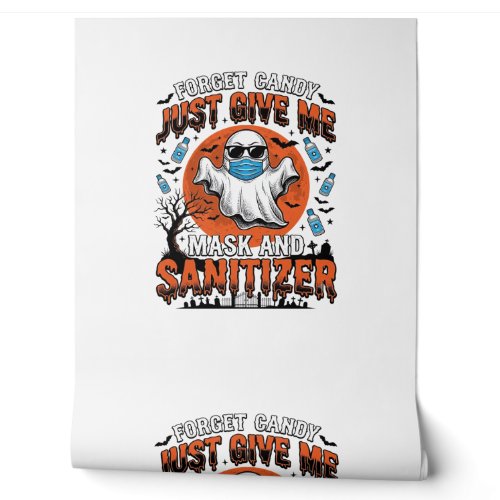 Halloween Sanitizer Funny Ghost Mask Candy_1 Wallpaper