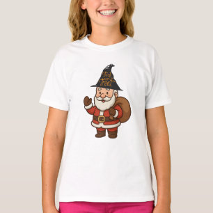 HALLOWEEN SANTA CLAUS TRICK OR TREAT T-Shirt