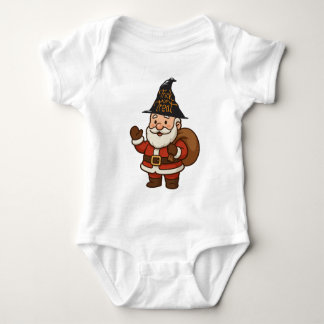 HALLOWEEN SANTA CLAUS TRICK OR TREAT T-Shirt Baby Bodysuit
