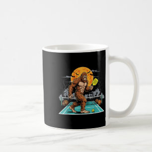 Halloween Sasquatch Ckleball Bigfoot Soky Moon Coffee Mug