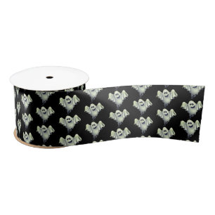 Halloween Satin Ribbon-Ghosts Satin Ribbon