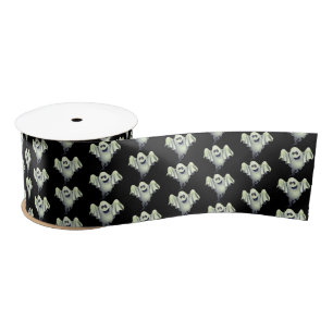 Halloween Satin Ribbon-Ghosts Satin Ribbon