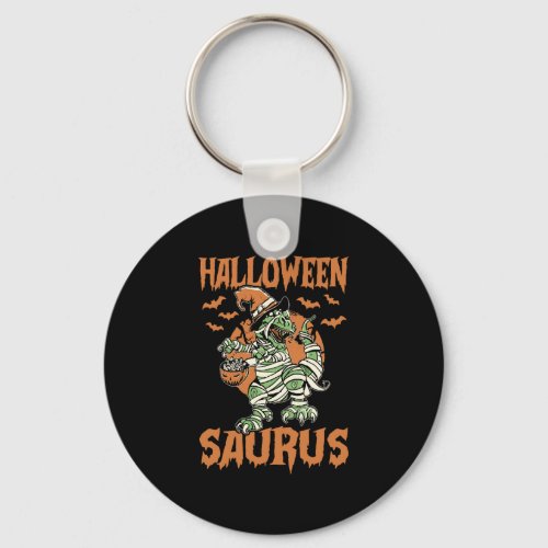 Halloween Saurus Halloween Dino Halloween Dinosaur Keychain