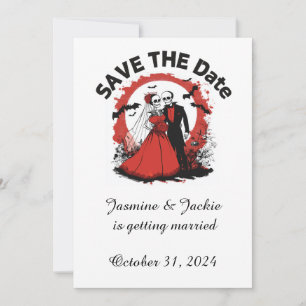 Halloween Save the Date Invite
