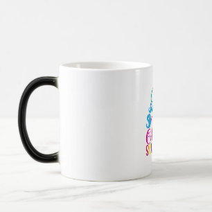 Halloween Say Boo And Scary On Birthday Color Morph Mug