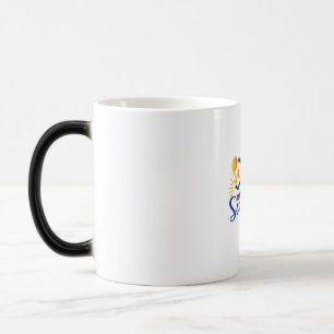 Halloween Say Boos And Scary On Birthday Color Morph Mug