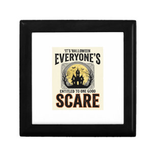 Halloween Scare Everyone Entitled Spooky Vintage_1 Gift Box