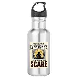 Halloween Scare Everyone Entitled Spooky Vintage_1 Stainless Steel Water Bottle