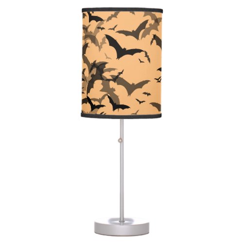 Halloween Scary Bats and Bats and More Scary Bats Table Lamp