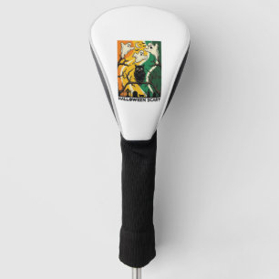 Halloween Scary Black Owl Ghosts Graveyard_1 Golf Head Cover