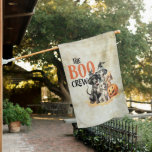 Halloween Scary Boo Dogs Crew Orange Pumpkin House Flag<br><div class="desc">Halloween Scary Boo Dogs Crew Orange Pumpkin House Flag. Unique,  beautiful,  stylish design. Easy to be personalized. Font style,  size and colors can be changed. Matching items are available.</div>