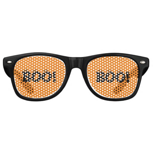 Halloween Scary Boo eyeballs funny costume Retro Sunglasses