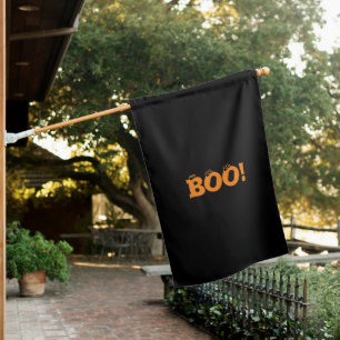 Halloween Scary Boo! eyeballs funny decoration House Flag
