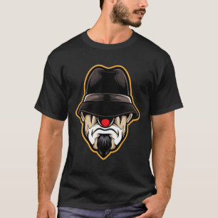 Halloween Scary Clown Cholo Gangster T-Shirt