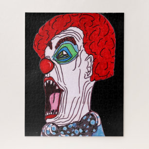 HALLOWEEN SCARY CLOWN jigsaw puzzle