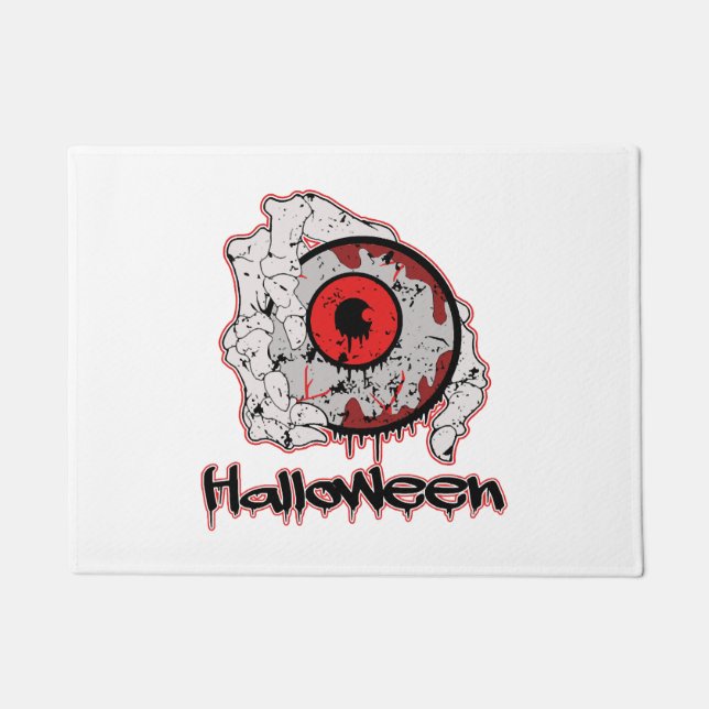 Halloween - Scary    Doormat (Front)