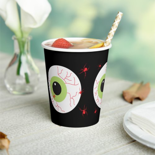Halloween Scary Eyeball Party  Paper Cups