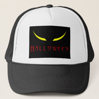 Halloween Scary Eyes Trucker Hat