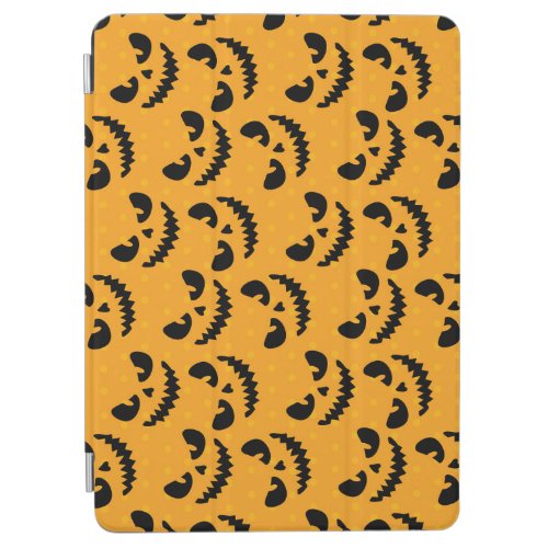 Halloween scary faces vintage style iPad air cover