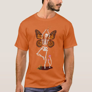 Halloween Scary Fairy Ghosts Skeletons Witch Skele T-Shirt