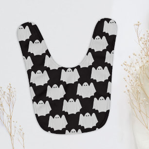 Halloween, Scary Ghost, Trick Or Treat, Boo Baby Bib