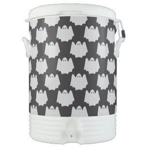 Halloween, Scary Ghost, Trick Or Treat, Boo Beverage Cooler