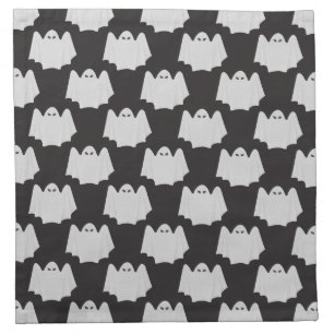 Halloween, Scary Ghost, Trick Or Treat, Boo Cloth Napkin