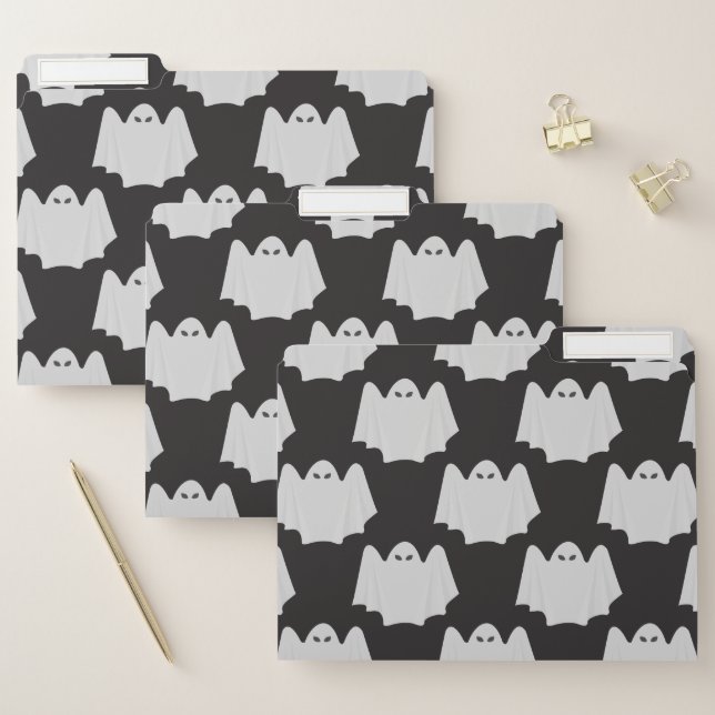 Halloween, Scary Ghost, Trick Or Treat, Boo File Folder (Set)