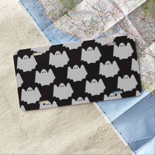 Halloween, Scary Ghost, Trick Or Treat, Boo License Plate