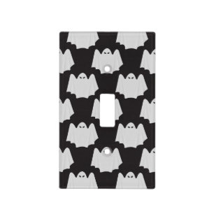Halloween, Scary Ghost, Trick Or Treat, Boo Light Switch Cover