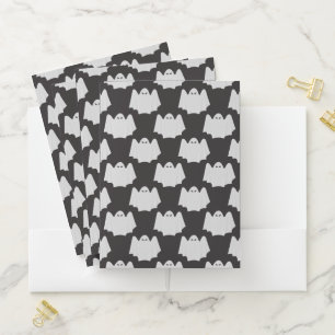 Halloween, Scary Ghost, Trick Or Treat, Boo Pocket Folder