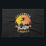 Halloween Scary Night Birthday Kitchen Towel<br><div class="desc">Halloween Scary Night Birthday</div>