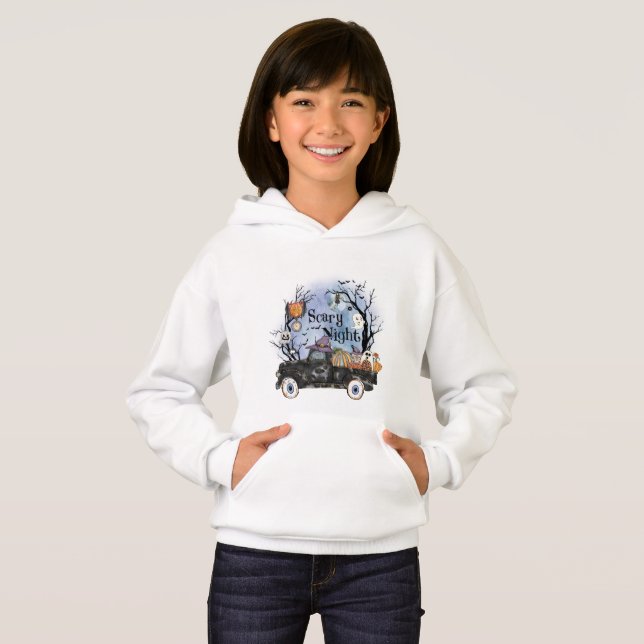 Halloween Scary Night Hoodie (Front Full)