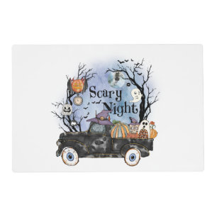 Halloween Scary Night Placemat