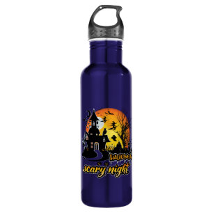 Halloween Scary Night Stainless Steel Water Bottle