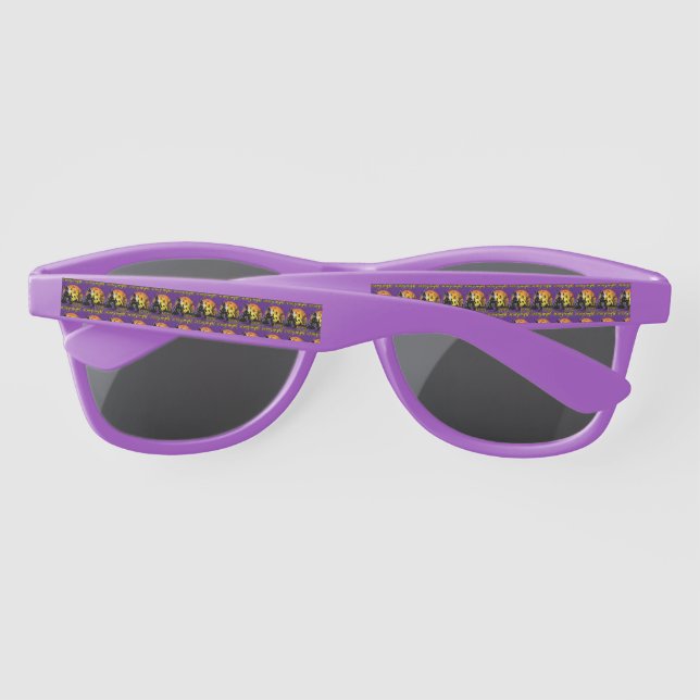 Halloween Scary Night Sunglasses (Back)