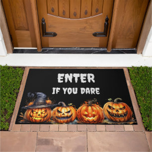 Halloween Scary Pumpkin Doormat